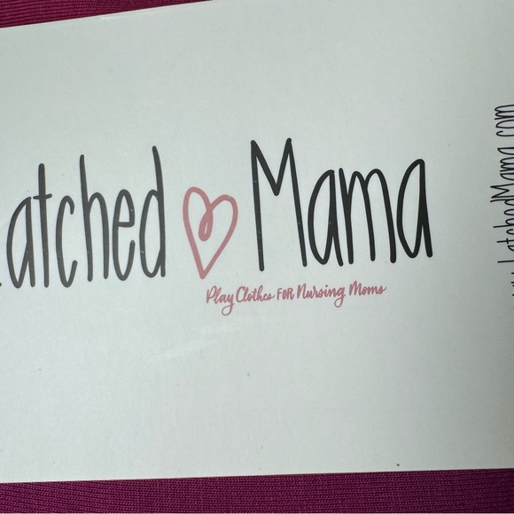 Latched Mama Pink Nursing Blouse - Picture 3 of 5